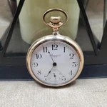 Vintage New York Standard Gold Filled 7 Jewels * Pocket Watch Runs. Fixed Price $180.00.