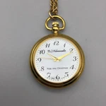 M.j.hummel Ride Into Christmas Pendant Necklace Watch Gold Tone New Battery. Fixed Price $23.99.