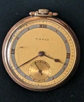 Pierce Superfine Art Deco 14K Gp Pocket Watch Swiss Made 1920-30S. Fixed Price $149.00.