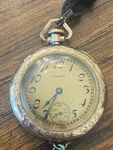 Vtg 1920'S Working Elgin Pocket Watch Serial #4986975 - Movement Sn 24605312. Fixed Price $200.00.