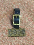 J. I. Case Trademark Logo Brass Pocket Watch Fob W/band Advertising Promo. Fixed Price $18.99.