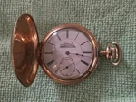 Marvin Size 16 Hunter Case Pocket Watck 10 Year Railway Special. Fixed Price $285.00.