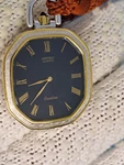 Rare Vintage Seiko Ladies Quartz Watch Textured Necklace Exceline 1400-7760 80S. Fixed Price $64.99.