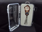 Dakota Watch Magnifier Flip Clip, 7983-6 (brown), Water Resistant W/H2O Box. Fixed Price $19.95.