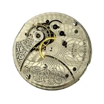 Waltham Seaside Pocket Watch Movement 6S, 34.64MM 1906, 15J Parts Repair (947). Fixed Price $35.00.