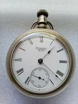 Vintage Waltham 1883 Pocket Watch 18S 1889 Dueber Silverine Case, Runs!. Fixed Price $115.00.