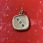 Antique Victorian Pocket Pendant Watch Fob Gold Toned Stones. Fixed Price $75.00.