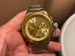 Invicta Swiss Made Off Shore Russian Diver Model 5554 Quartz Chronograph 2 Tone!. Fixed Price $150.00.