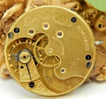 Antique Pocket Watch Movement 1887 Elgin 94 6 Size 11 Jewel Hunting Lever Set. Fixed Price $39.00.