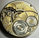 * 12S Exceptional Two-tone Elgin Gr 303 Pocket Watch Movement N26. Fixed Price $99.99.