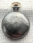 Elgin Nat'l Coin Silver Lever Set 55MM Hunter Case Pocket Watch.. Fixed Price $315.00.