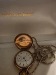 Antique Elgin National Watch Co 15 Jewel Pocket Gold Filled Case 1912. Fixed Price $195.00.