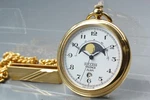 Near Mint Seiko Alba Success V338-0010 Quartz Pocket Watch Moon Phase Japan. Fixed Price $115.99.