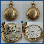 1891 Dueber Hampden Watch Co. Gf Double Hunter Pocket 15J Size 18S 129G. Fixed Price $999.99.