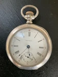 Waltham 18 Size 15 Jewel 820 Movemt Sterling Cased Pocket Watch Clean RUNS,1902. Fixed Price $195.00.
