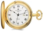 Charles Hubert Gold-finish White Dial Pocket Watch XWA4353. Fixed Price $162.95.